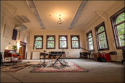 Recording Studios A at The Hallowed Halls, Portland