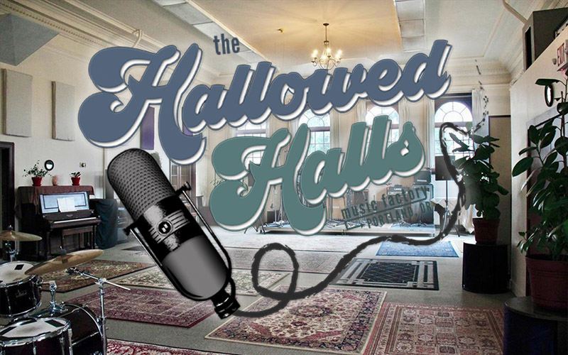 Real studio photo for The Hallowed Halls
